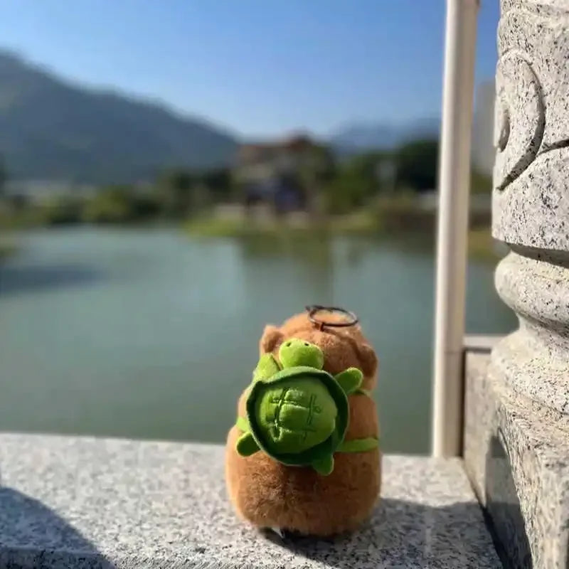New Capybara Plush Wristband Bracelet – Kawaii Cartoon Cotton Doll Toy for Kids Funny Gift