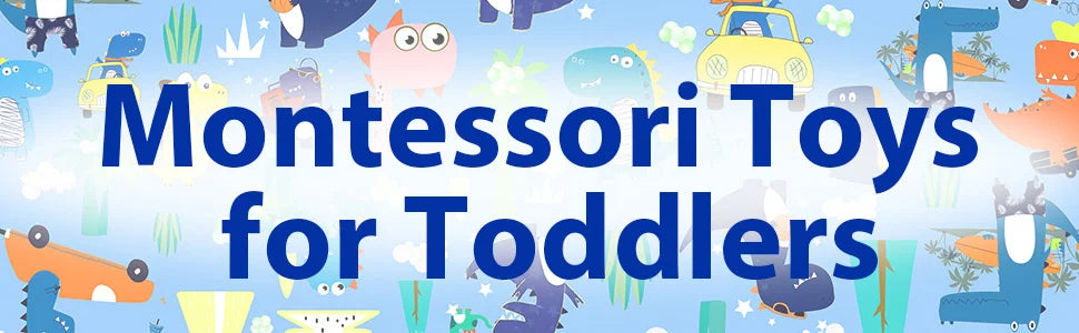 TUNJILOOL Montessori Busy Board – Early Educational Toy for Toddlers, Felt Cloth Story Book, 3D Shape & Color Match