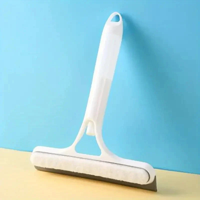 3-in-1 Multi-Function Glass Cleaner – Household Mirror Scraper with Watering Can & Window Scraper Tool