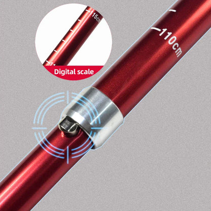5-Section Foldable Trekking Pole – Portable Hiking Stick for Nordic, Elderly & Camping, Telescopic & Easy to Carry