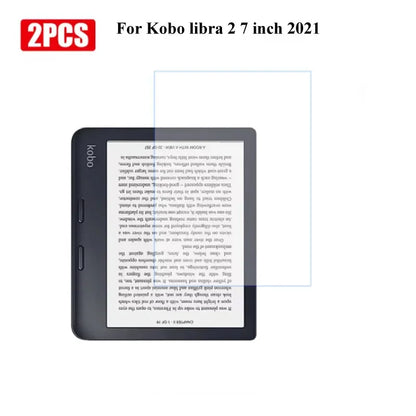 2PCS Tempered Glass Screen Protector for Kobo Libra 2, Clara Colour, Clara 2E (6.0"), Elipsa 2E (10.3") – Clear Protective Film