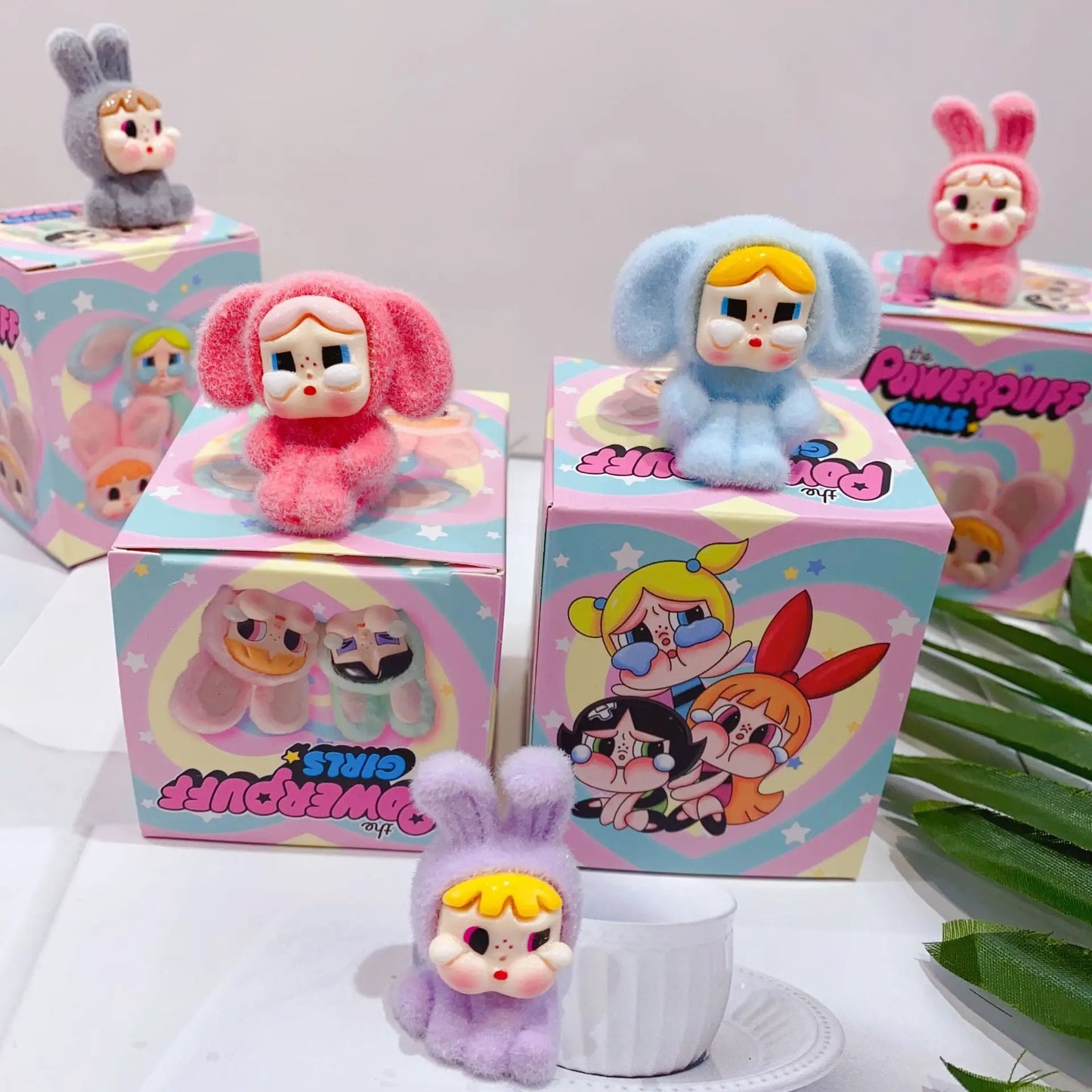 12pcs Mini Labubu V1 & V2 “Have A Sit” Figures – Cute Flocking Doll Collection & Decor Accessories