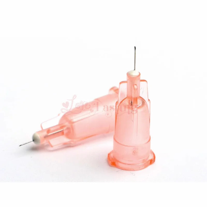 100pcs 32G Disposable Syringe Needles (4mm, 6mm, 8mm, 13mm) - Painless Small Needle Irrigator & Eyelid Tool Parts
