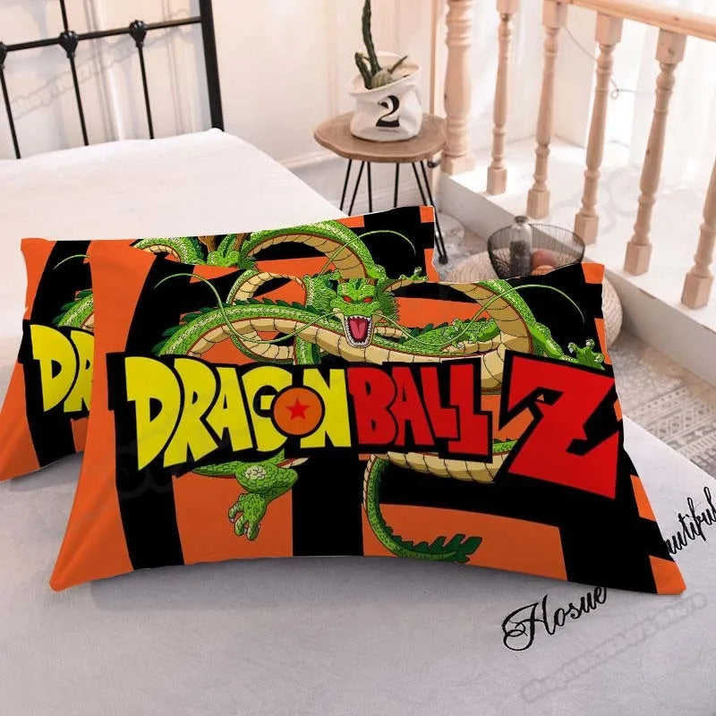 DRAGON BALL Anime Pillowcase – Cute Printed Pillow Cover for Comfortable Home Bedding & Gifts