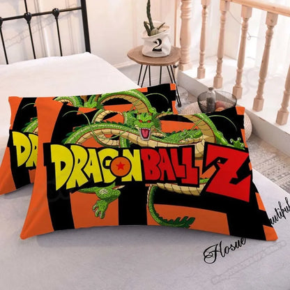 DRAGON BALL Anime Pillowcase – Cute Printed Pillow Cover for Comfortable Home Bedding & Gifts