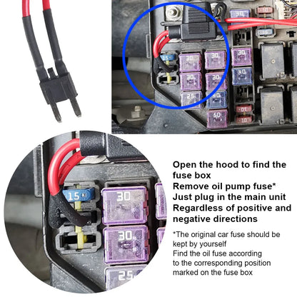 CHADWICK M506 Car Immobilizer — 12V Universal Intelligent Anti-Robbery Engine Lock Security System