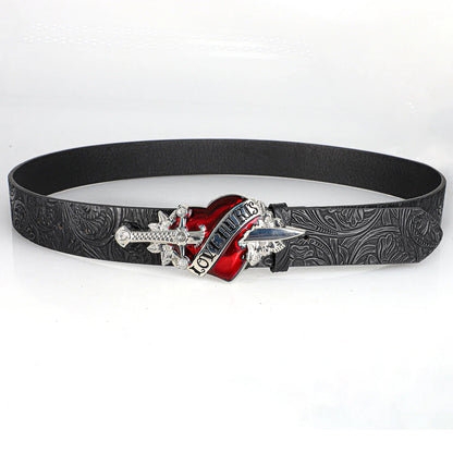 Retro Bohemian Belt - Personalized Punk Y2K Style Belt for Men & Women
