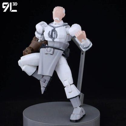 3D Printed Invincible 2.0 Superheroes Action Figures – Multi-Jointed Anime Toy Model Ornaments Gifts