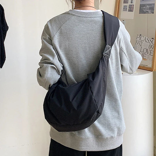2024 New Fashion Summer Women's Shoulder Bag – Large Capacity Casual Nylon Korean Style Hobo Crossbody