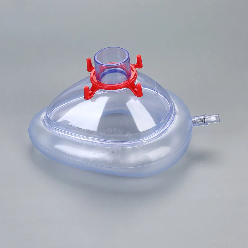 PVC Sterilized Disposable Anesthesia Masks — Resuscitation Face Masks for Adults, Children & Animals (6 Sizes)