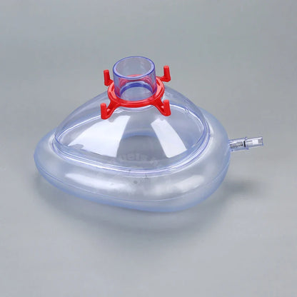 PVC Sterilized Disposable Anesthesia Masks — Resuscitation Face Masks for Adults, Children & Animals (6 Sizes)