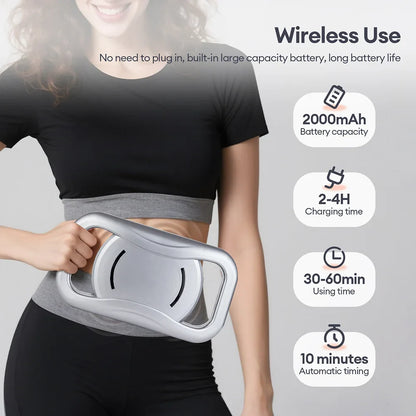 48-Head Body Massage Gun — High-Frequency Vibration Fascia Massager for Neck, Back, Waist, Thigh & Shoulder Muscle Relief