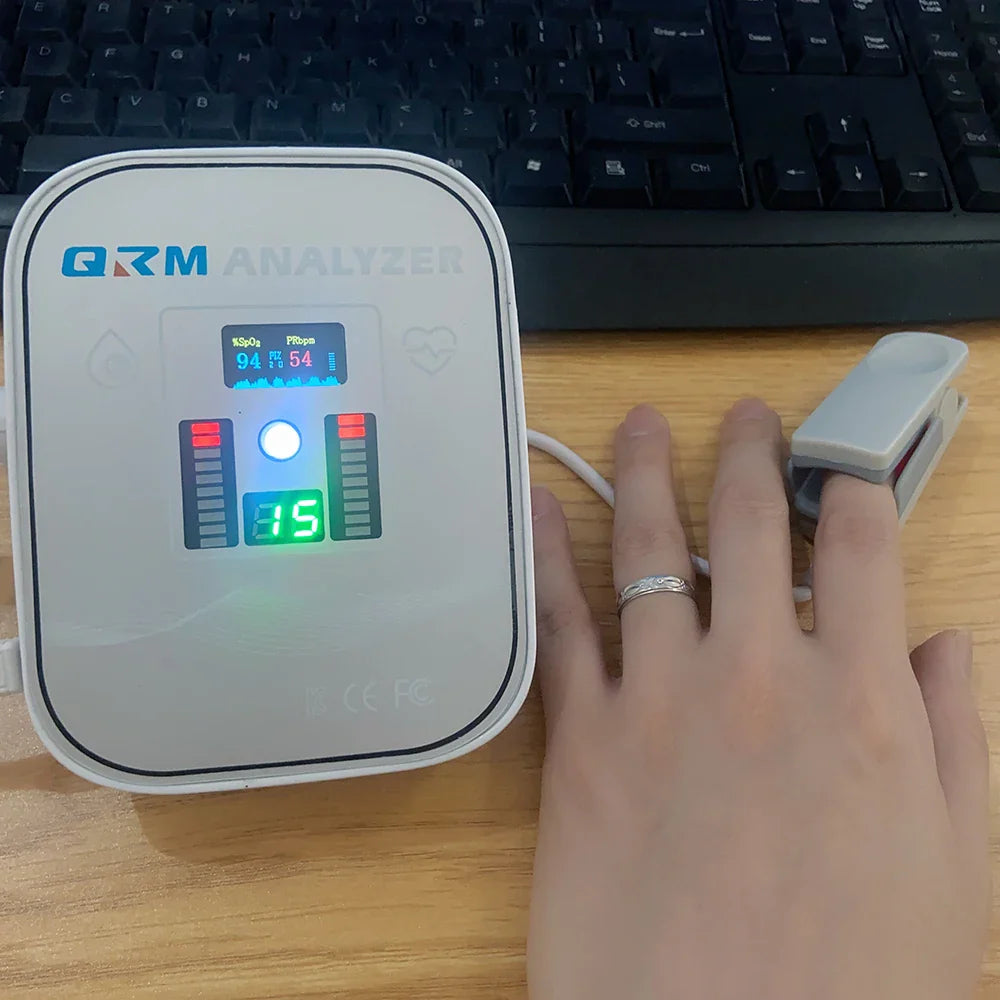 Quantum Resonance Magnetic Body Analyzer QA-36S with Hand Touch & 53 Sub-Health Test Reports - New Generation Set