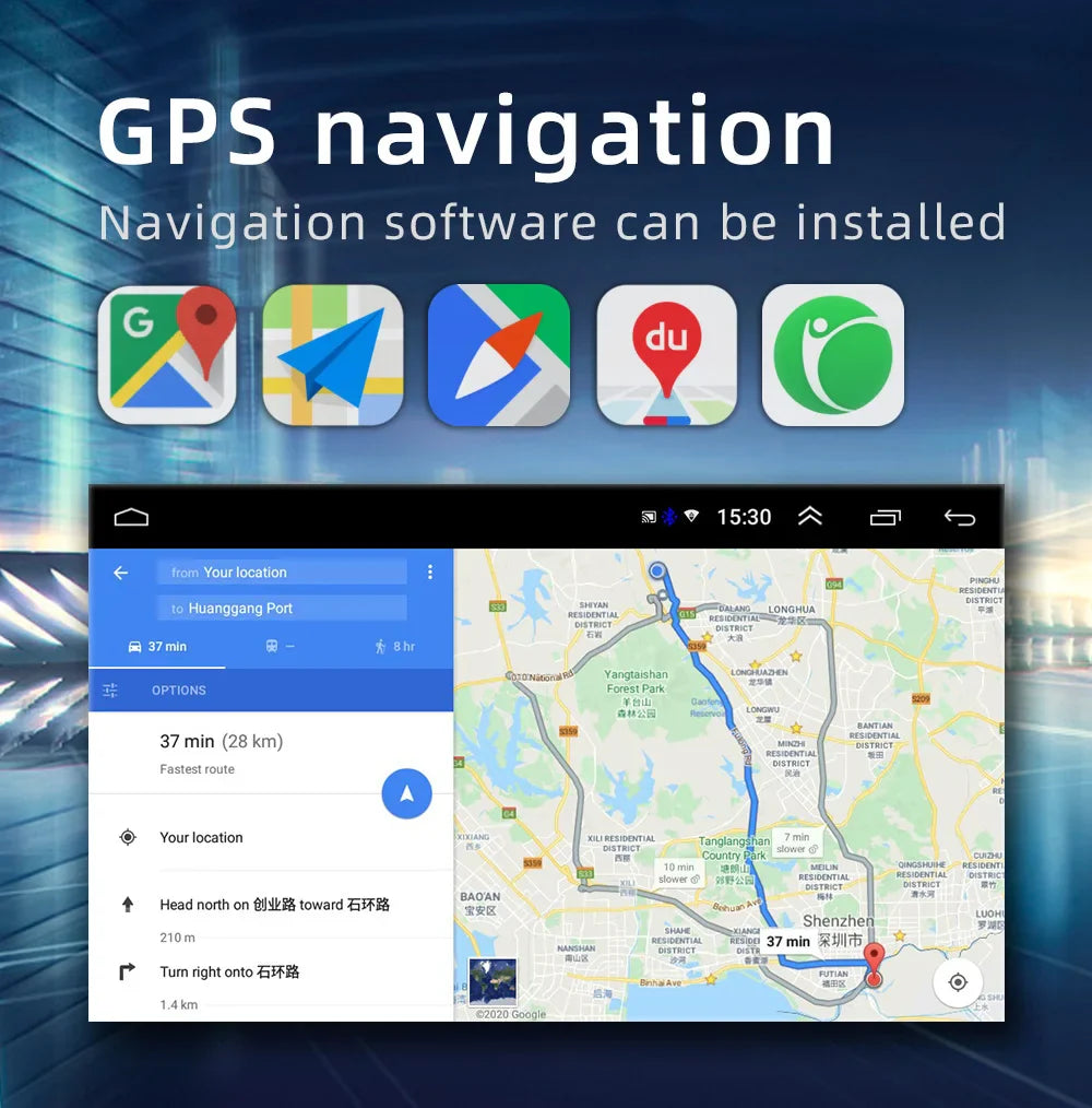 5-in-1 CarPlay AI Box – Wireless Android Auto Adapter and Multimedia Player for YouTube, Netflix, and Auto Connect