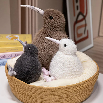 Soft Kiwi Bird Plush Toy — 20-35cm Cute Stuffed Animal Doll for Kids, Birthday Gift Toy