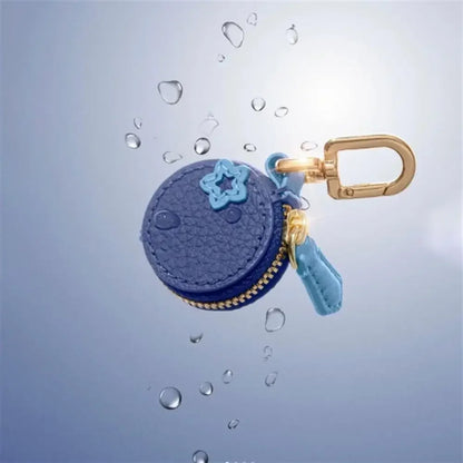 Mini Cherry & Strawberry Coin Purse – Cute PU Leather Keychain Bag for Earphones and Small Storage, Korean Style