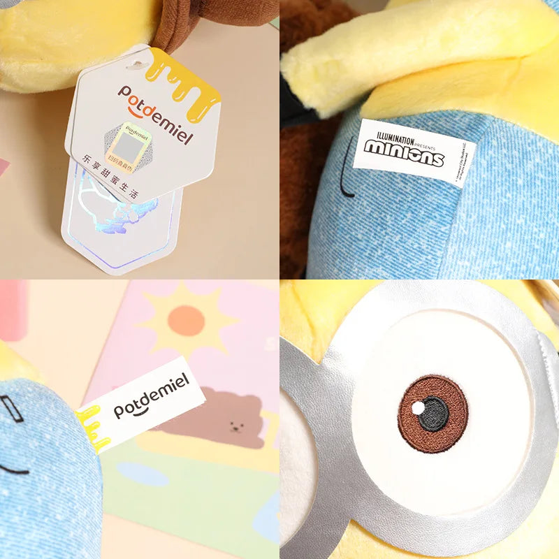 Genuine Minions Plush Toys – Bob & Stuart Soft Dolls, Perfect Christmas & Birthday Gifts for Kids