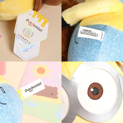 Genuine Minions Plush Toys – Bob & Stuart Soft Dolls, Perfect Christmas & Birthday Gifts for Kids