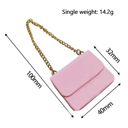 1:12 Dollhouse Miniature Shoulder & Crossbody Bags – Decorative Toy Accessories for Dollhouse Collectors