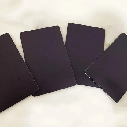 10PCS NFC NTAG215 Cards – Black, Red, Blue, Green & Yellow Business RFID Cards