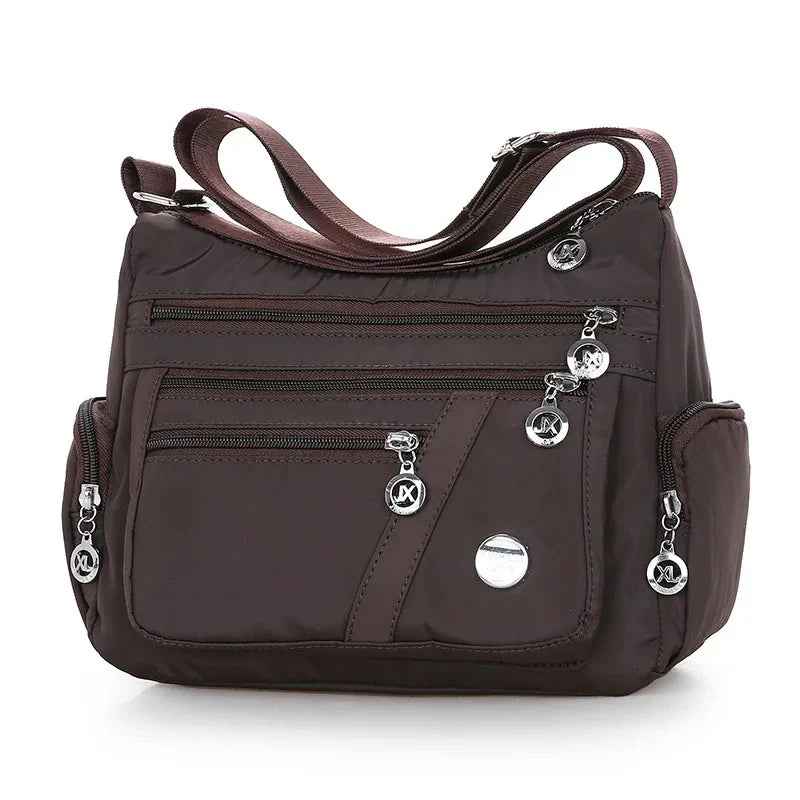 Yogodlns Oxford Waterproof Shoulder Bag – Women’s Casual Crossbody, Large Capacity Multifunction Messenger & Shopping Handbag
