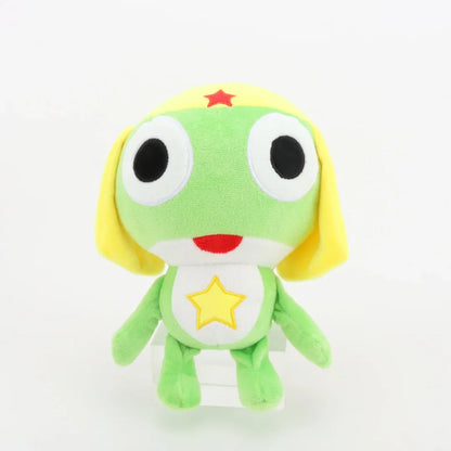 20cm Kawaii Keroro Gunsou Plush Toy — Cute Anime Stuffed Doll for Room Decor & Kids Christmas Birthday Gift