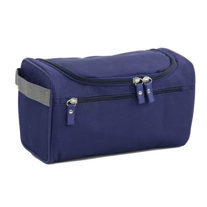 Portable Waterproof Makeup Bag – Unisex Cosmetic Organizer and Toiletry Hanging Pouch for Women and Men