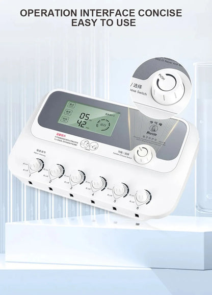 Hwato SDZ III Electroacupuncture Machine — 6-Channel Nerve & Muscle Stimulator Therapy Device for Acupuncture Treatment