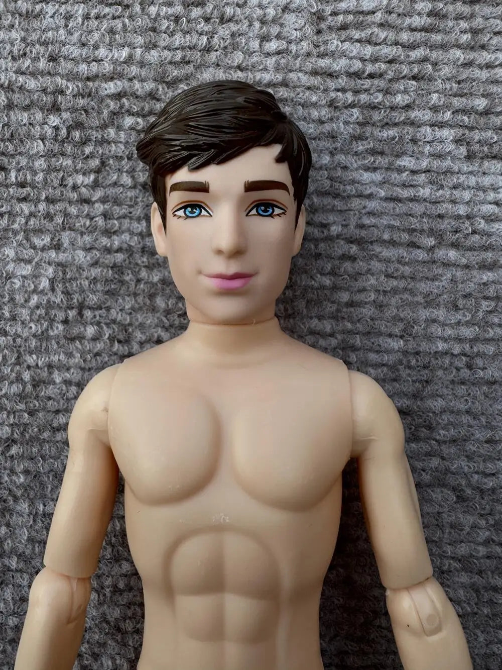 1/6 Boys Doll – 30cm Movable Joint Male Figure, Solid DIY Toy for Kids Birthday Gifts