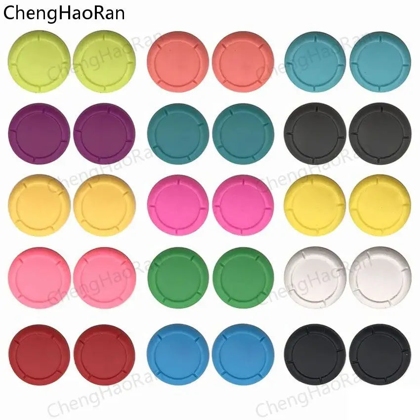 2PCS Silicone Rubber Joystick Grips - Protective Skin Caps for Switch NS Lite, Oled Controller & Joy-Con Rocker Cover