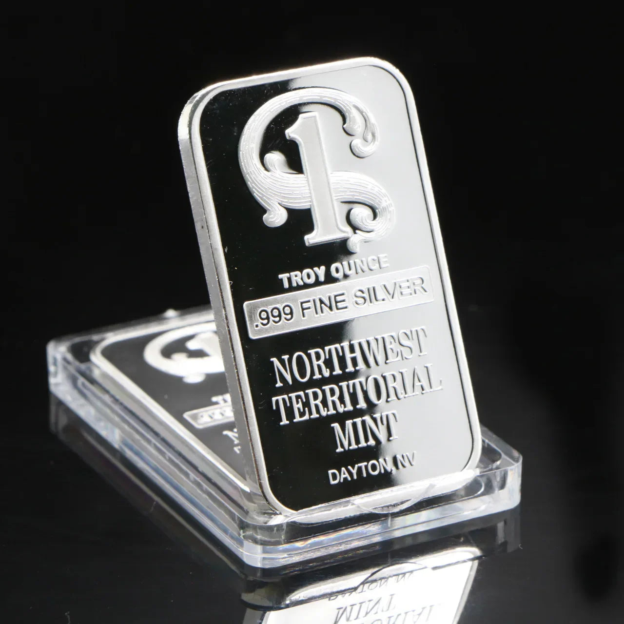 1 Troy Ounce Silver Bullion Bar Replica – Collectible Coins from Various Countries, Gift Copy