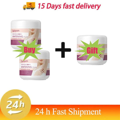 Whitening Body Cream for Underarm & Intimate Areas – Skin Brightening Moisturizer for Dark Skin Tone Care Korean Beauty Skincare Product