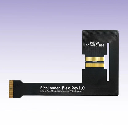 RetroScaler Black PicoLoader Flex Cable – No-Weld SD2SP2/GC2SD SDGecko for Nintendo GameCube Console