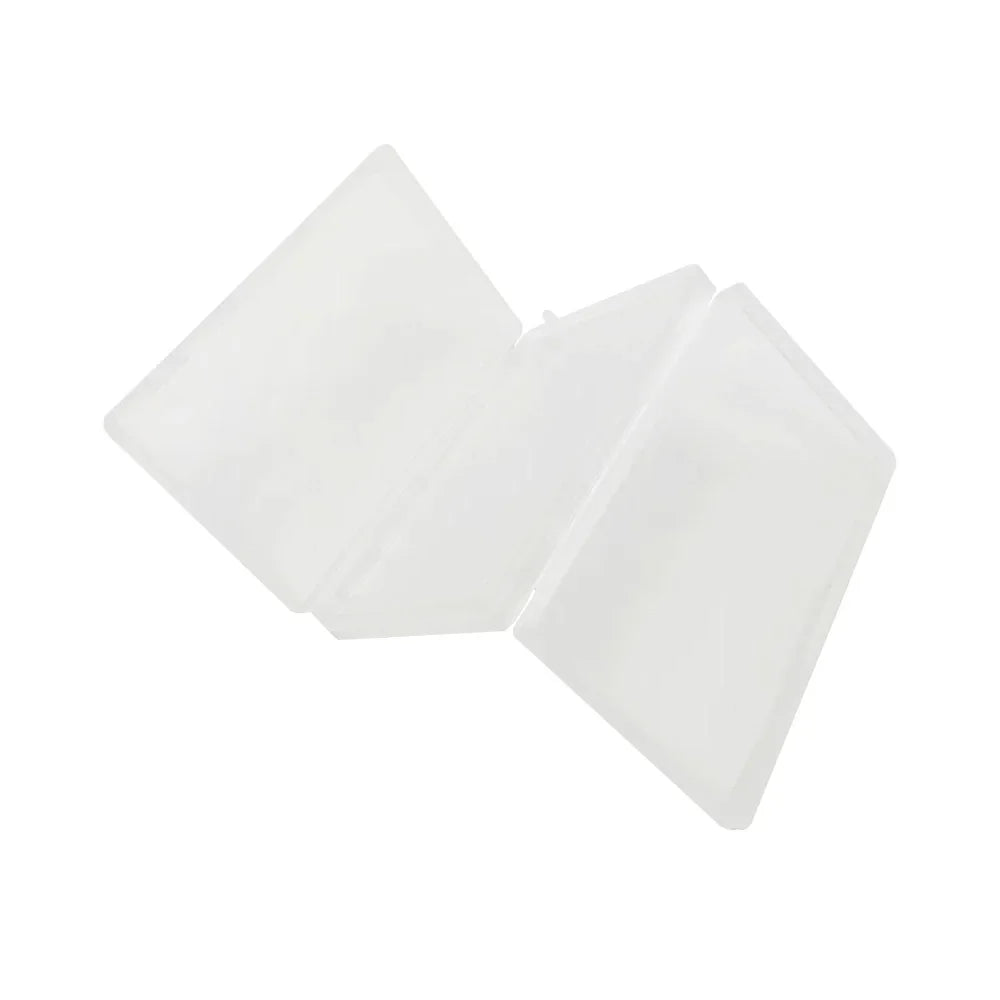 4-in-1 Game Card Case — Transparent Plastic Protective Storage Box for Game Boy Color, GBC & GB Game Cards