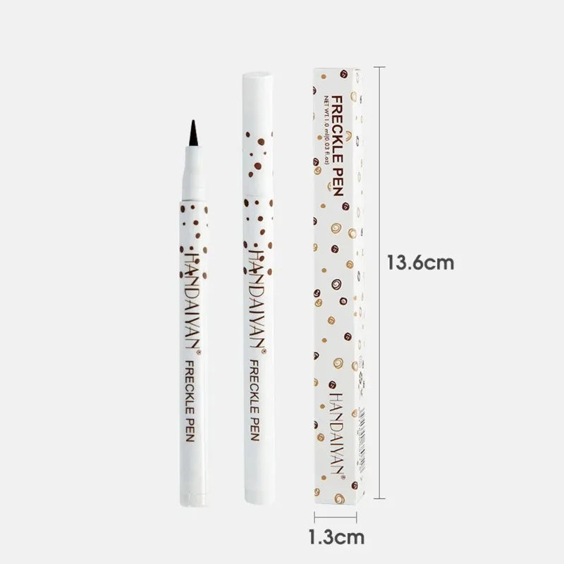 Face Fake Freckles Pen – Natural Waterproof Lifelike Dot Spot Makeup Tool for Long-Lasting Look