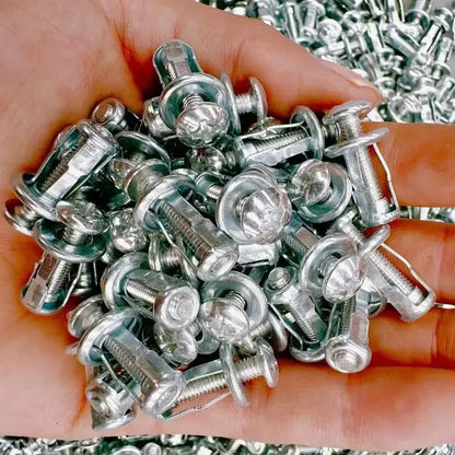 Petal Screw Jack Nuts & Expansion Plugs – Curtain Clamp, Rivet Lock Bolt, and Wall Fasteners