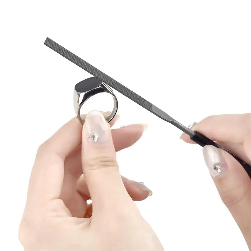 Needle Files Set for DIY Jewelers – Hand Tools for Diamond Carving, Metal, Glass & Stone Crafts