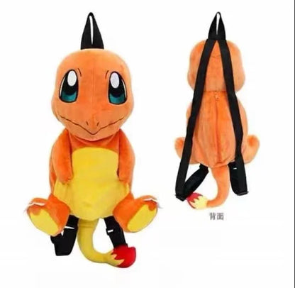 New Pokémon Gengar Plush Backpack — Style Eevee & Snorlax Schoolbag, Cosplay Bag & Xmas Gift