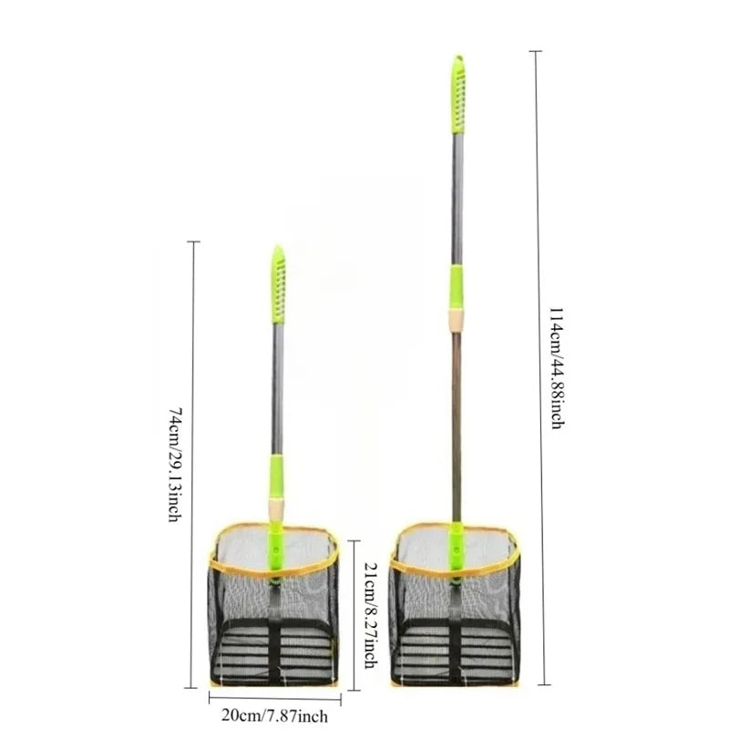 Portable Pickleball & Table Tennis Ball Picker – Extendable Retriever Scoop with Roller for Multi-Ball Training and Easy Collection Tool