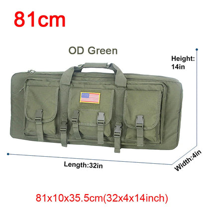 LQARMY Tactical Double Rifle Case – Molle Backpack Gun Holster for Hunting, Sniper & Airsoft (32/38/42/48 inch)