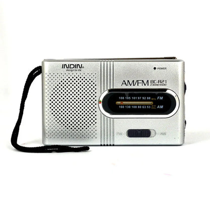 BC-R21/961/962 Mini Portable AM/FM Radio — Battery Operated with Best Reception, Long-Lasting Sound for Running, Walking & Home