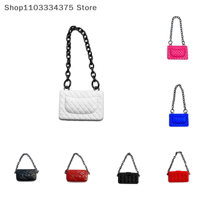 1:12 Dollhouse Miniature Shoulder & Crossbody Bags – Decorative Toy Accessories for Dollhouse Collectors