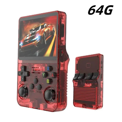 BOYHOM R36S Retro Handheld Game Console – 3.5" IPS, Linux ARKOS, Dual-RAM, 15,000+ Games, 64GB/128GB Portable Pocket Player