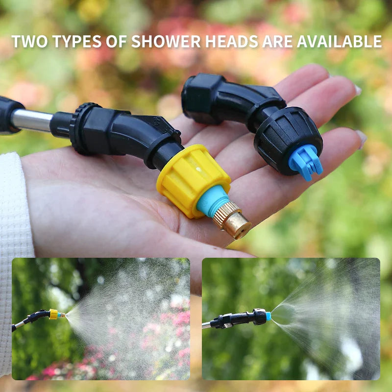 5L Electric Sprayer with 2400mAh Rechargeable Lithium Battery - Smart Agricultural Disinfection and Pesticide Dispenser for Gardens