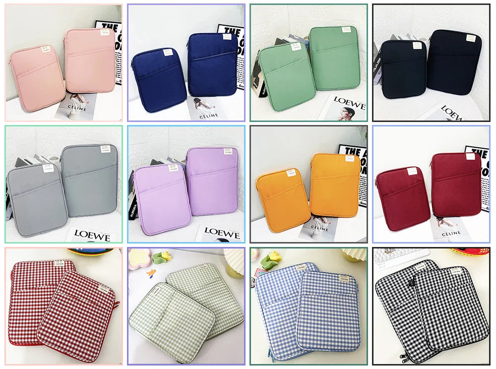 EMTRA Tablet Handbag Case - Shockproof Cover for iPad Mini 6, Air 4/5, Pro 11/12.9, Xiaomi Pad 5 & Kindle