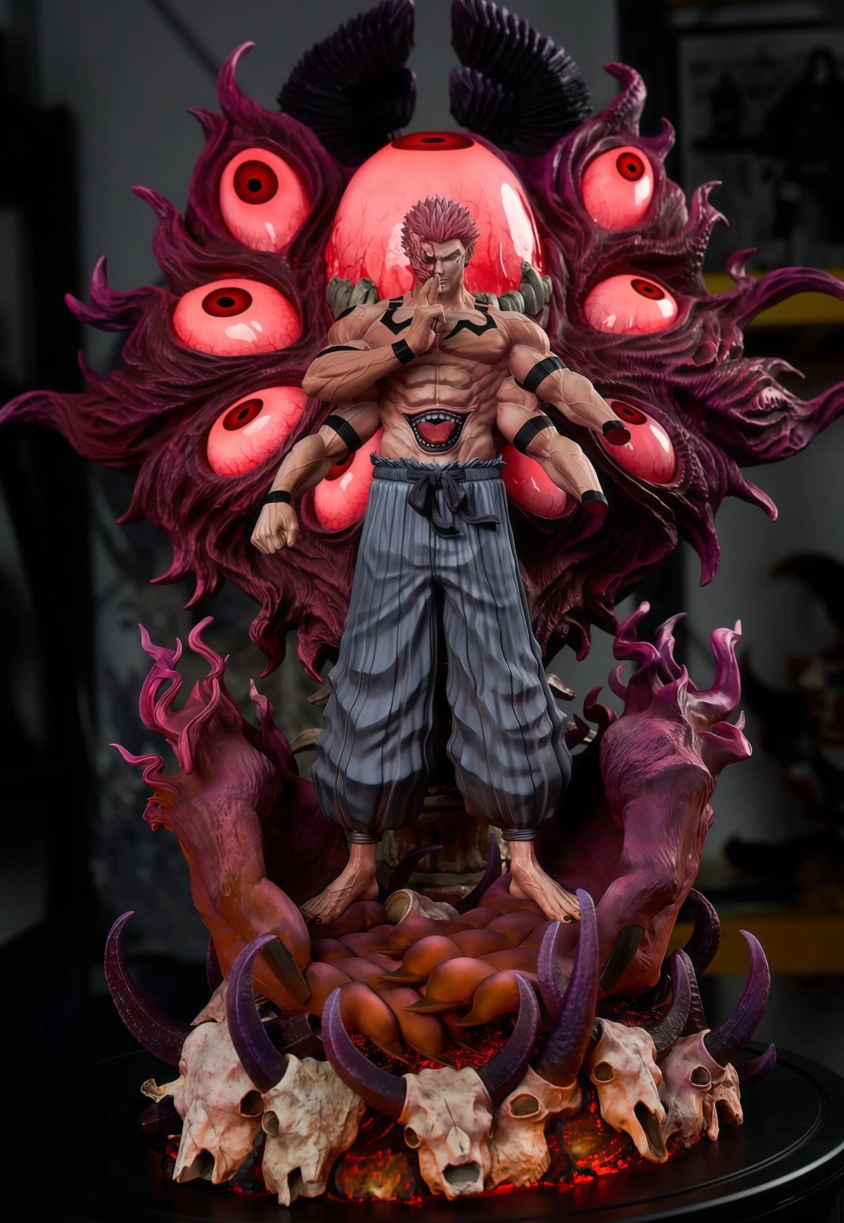 Ryomen Sukuna Figure - Jujutsu Kaisen PVC Collectible Statue Model Room Decor Toy Gift