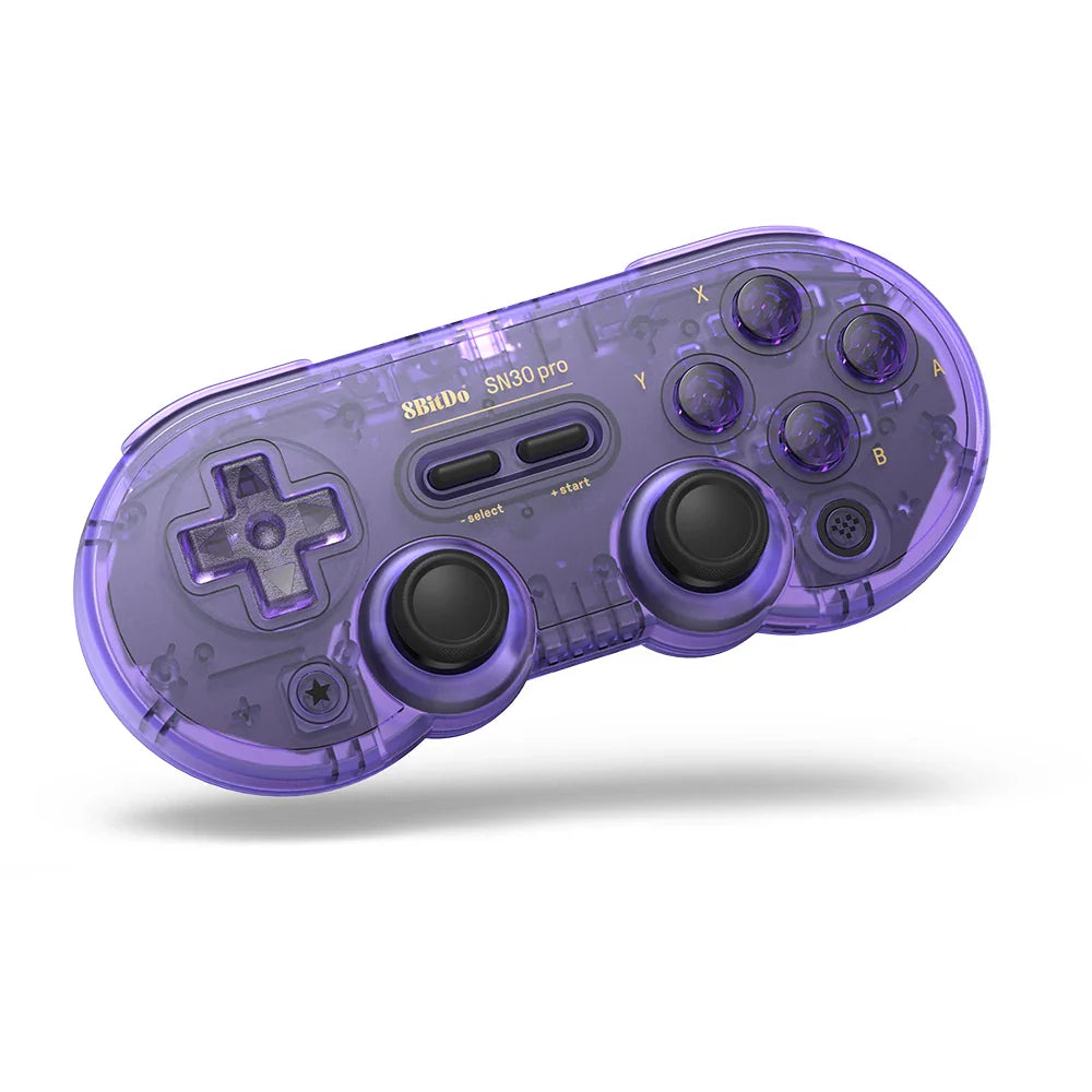 8Bitdo SN30 Pro Bluetooth Gamepad Controller – Wireless Retro Joystick for Nintendo Switch, PC, Android, macOS, SteamOS & Raspberry Pi