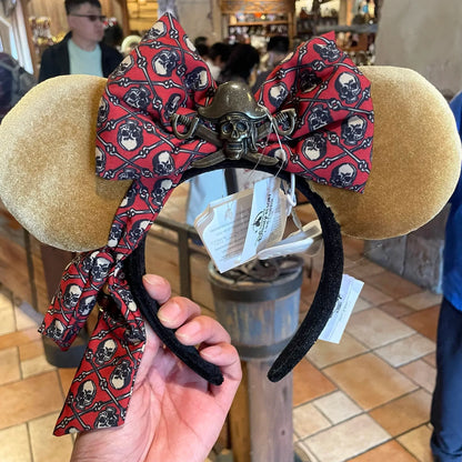 Disney Pirates of the Caribbean Minnie Headband – Shanghai Disneyland Pirate Series Hair Accessory