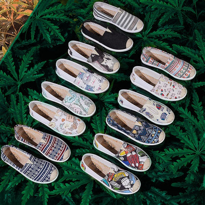 Women’s Summer Mesh Flat Shoes - Breathable Lightweight Slip-On Loafers & Casual Comfort Sneakers