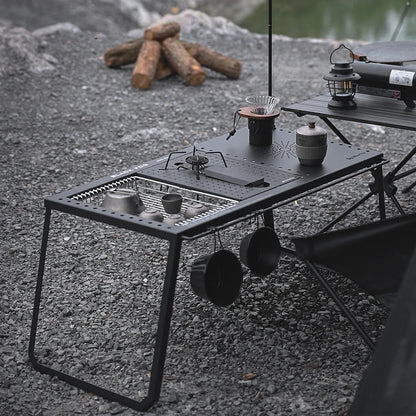 Detachable Stainless Steel Spider Stove Table Board – Flexible Drain Basket for IGT Series